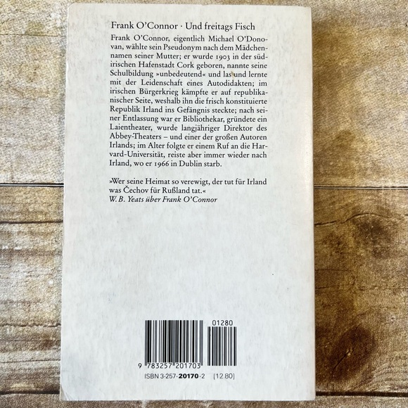 Frank O'Connor - Und freitags Fisch Paperback Book - Picture 2 of 4